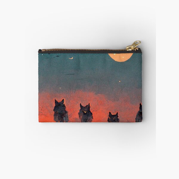 Item preview, Wolf Pack with Moon - Artwork designed and sold by The  Artwork.