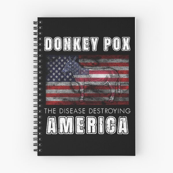 Item preview, Donkey Pox The Disease Destroying America Funny Anti Biden T-Shirt designed and sold by iynoo.