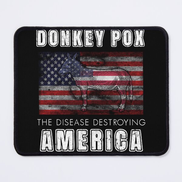 Item preview, Donkey Pox The Disease Destroying America Funny Anti Biden T-Shirt designed and sold by iynoo.
