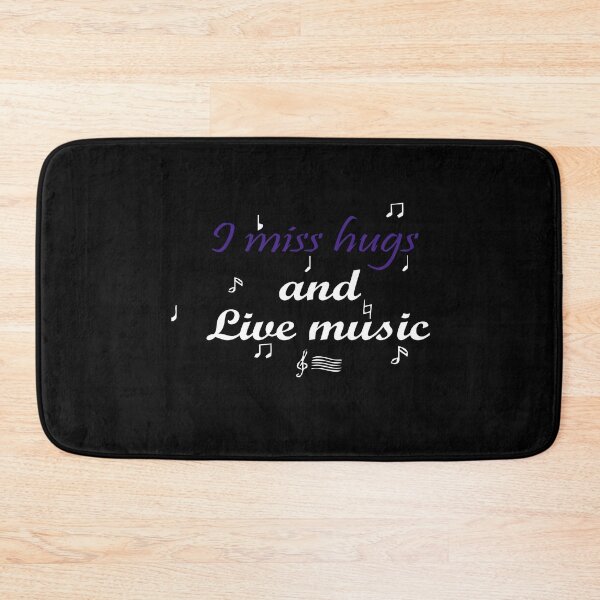 Item preview, i miss hugs and live music  Essential T-Shirt  designed and sold by AdOmar.