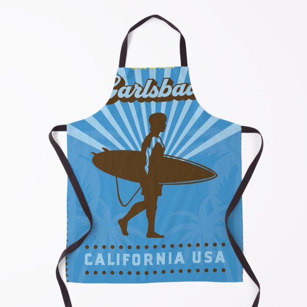 Item preview, Carlsbad Retro Surfer designed and sold by LanikaiBeach.