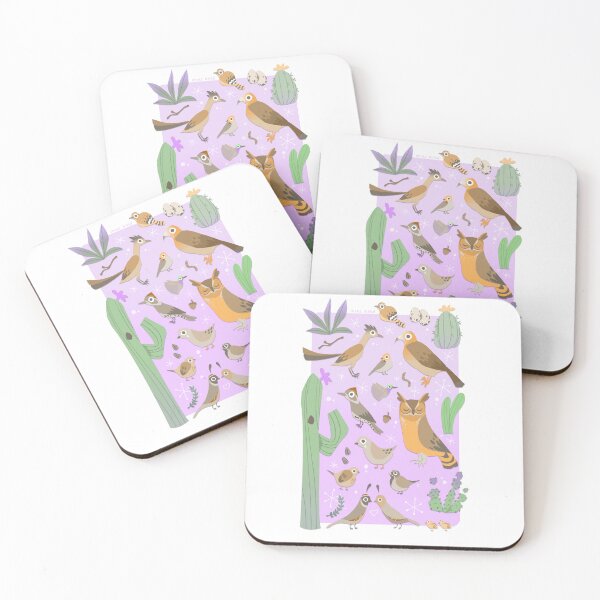 Item preview, Arizona Desert Birds (Sticker Cutout Variation) designed and sold by mikirose.