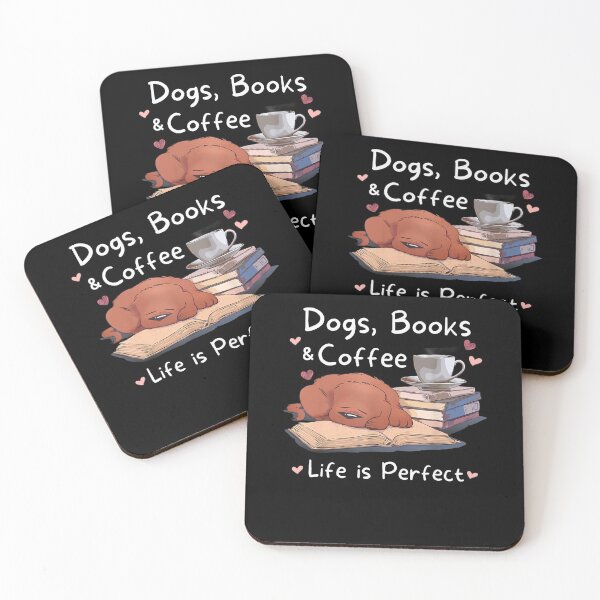 Item preview, Dog Mom Dad dogs books coffee men's women's designed and sold by theresamorelli.