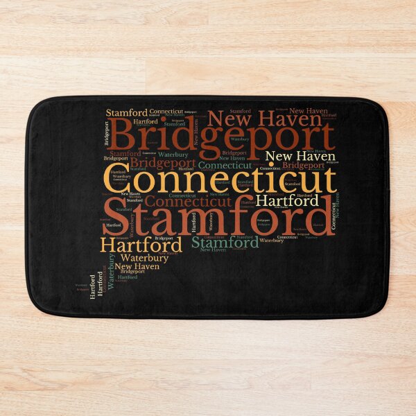 Item preview, Connecticut Map and Cities designed and sold by labatchino10.