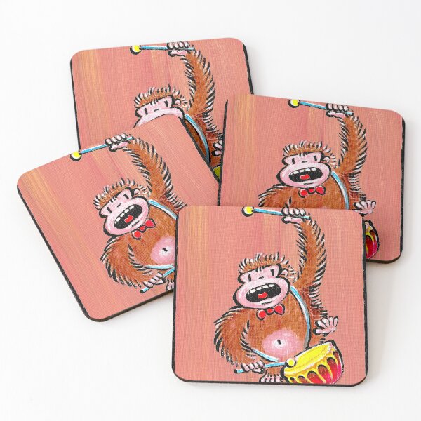 Item preview, Frenzied Drummer Ape 024 designed and sold by Walter Moore.