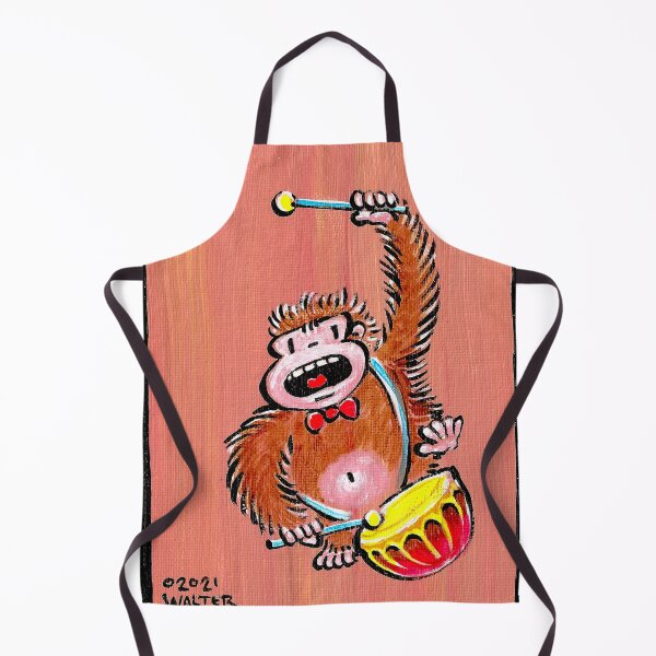 Item preview, Frenzied Drummer Ape 024 designed and sold by Walter Moore.