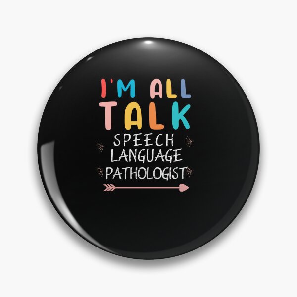 Item preview, i am all talk, speech language pathologist therapy teacher designed and sold by POPLIN ⭐ ⭐ ⭐ ⭐ ⭐.