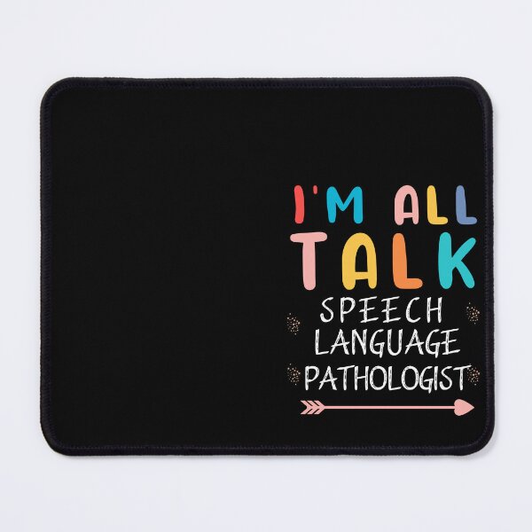 Item preview, i am all talk, speech language pathologist therapy teacher designed and sold by POPLIN ⭐ ⭐ ⭐ ⭐ ⭐.