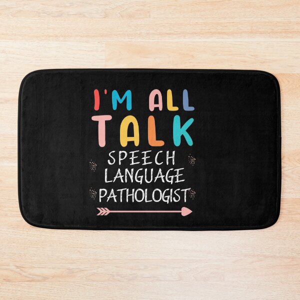 Item preview, i am all talk, speech language pathologist therapy teacher designed and sold by POPLIN ⭐ ⭐ ⭐ ⭐ ⭐.