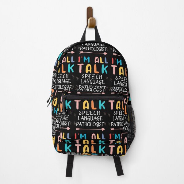 Item preview, i am all talk, speech language pathologist therapy teacher designed and sold by POPLIN ⭐ ⭐ ⭐ ⭐ ⭐.