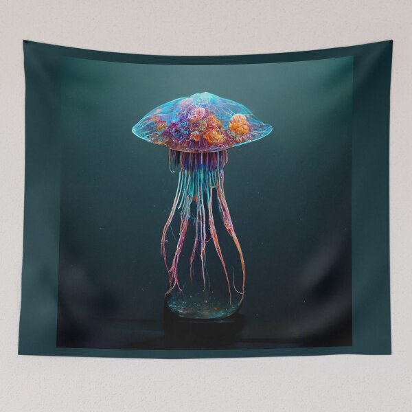 Item preview, Color Jellyfish Artwork designed and sold by The  Artwork.
