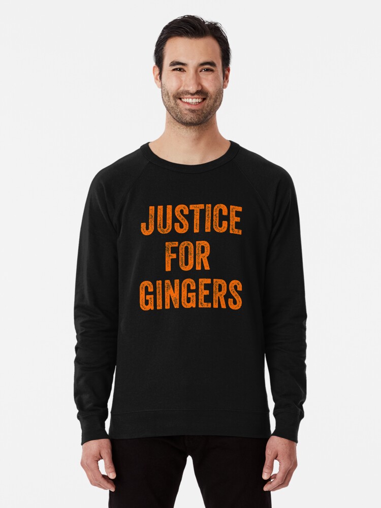 Justice For Gingers Pride Funny Ginger T-Shirt Irish Gift