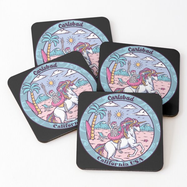Item preview, Carlsbad Skeleton Unicorn designed and sold by LanikaiBeach.