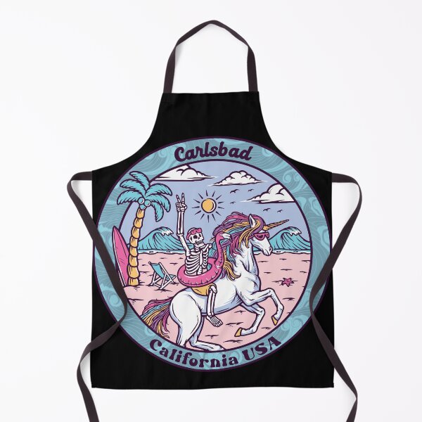 Item preview, Carlsbad Skeleton Unicorn designed and sold by LanikaiBeach.
