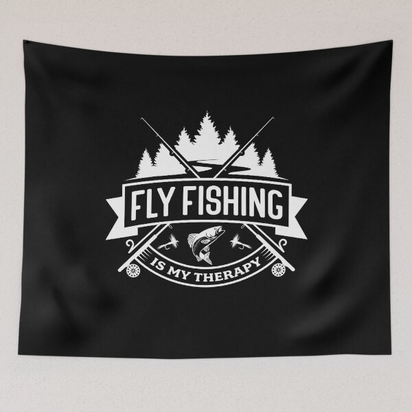 Item preview, Fly Fishing is My Therapy designed and sold by GreatWest.