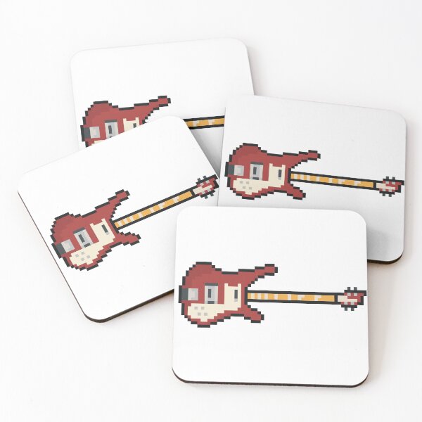 Item preview, Pixel Red Waters 4001 Bass Guiar designed and sold by gkillerb.