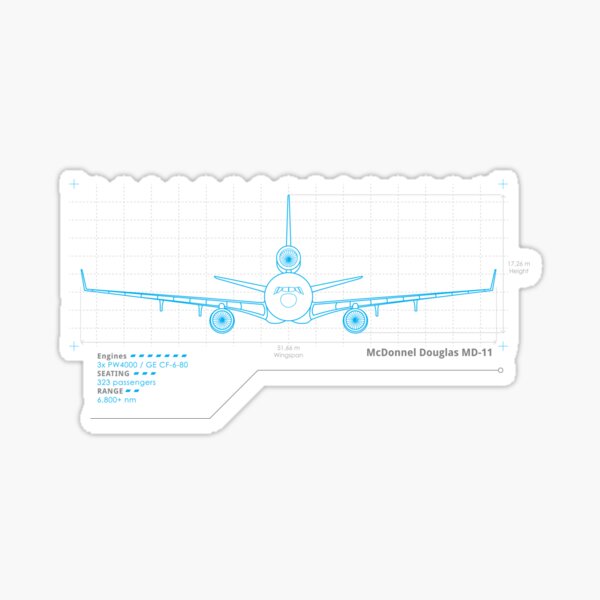 Item preview, MD-11 Schematics designed and sold by Downwind.