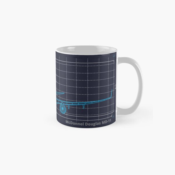 MD-11 Schematics Classic Mug