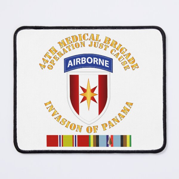 Item preview, Army - Just Cause - 44th Med Bde Operation Just Cause Panama w Svc Ribbons designed and sold by Military Insignia Products.
