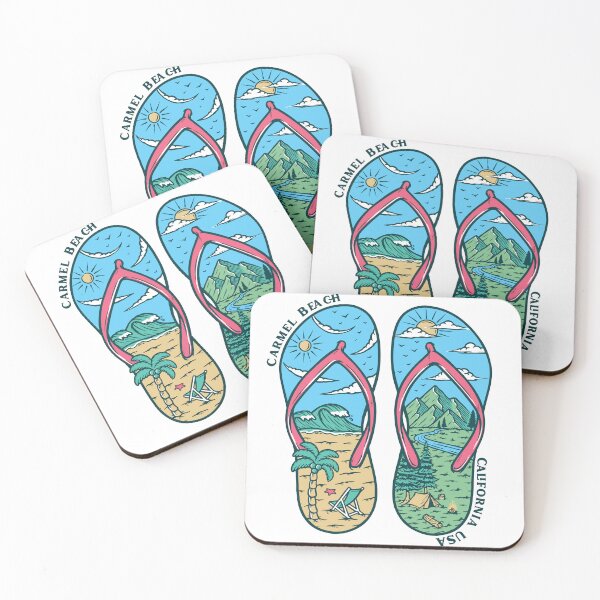Item preview, Carmel Beach Sandals designed and sold by LanikaiBeach.