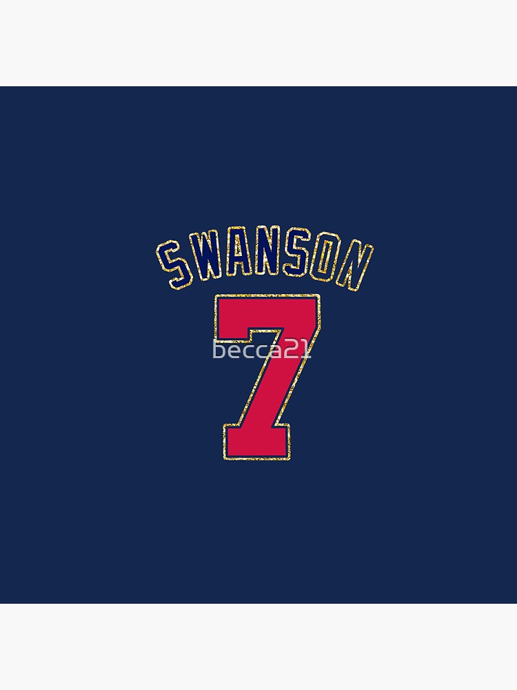 Dansby Swanson World Series Champion Number Pin for Sale by becca21