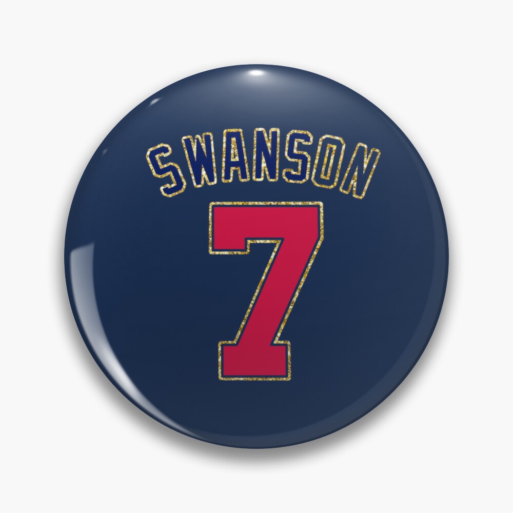 Dansby Swanson World Series Champion Number Pin for Sale by becca21