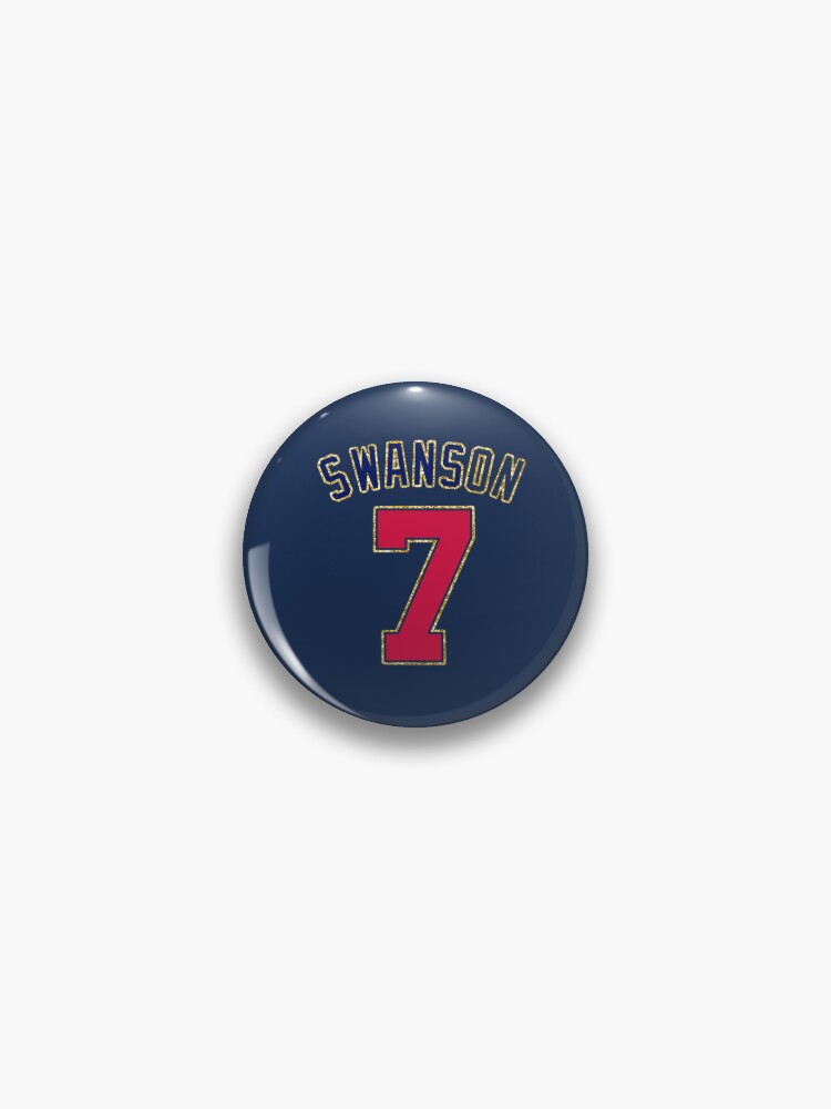 Dansby Swanson World Series Champion Number Pin for Sale by becca21