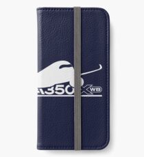A350 XWB iPhone Flip-Case/Hülle/Klebefolie
