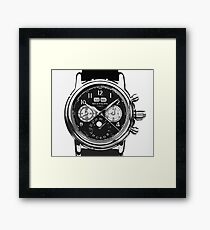 patek philippe watch abstract Framed Print