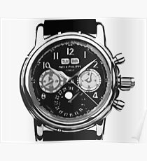 patek philippe watch abstract Poster