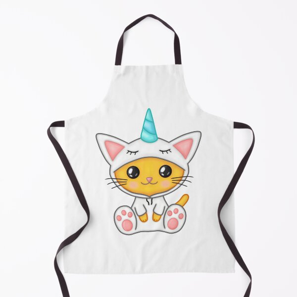 Item preview, Cute Kitten In A Unicorn Costume designed and sold by CreativeCranium.