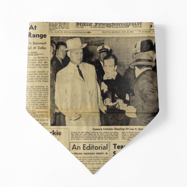 Old Newspaper Pet Bandana