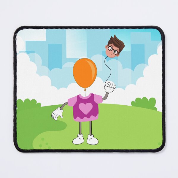 Item preview, Funny Ironic Balloon Holding Human Head on String designed and sold by Write-to-Rebel.