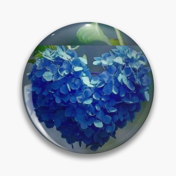 Item preview, Blue Hydrangea Heartshaped  By Yannis Lobaina  designed and sold by Yannis Lobaina Art .