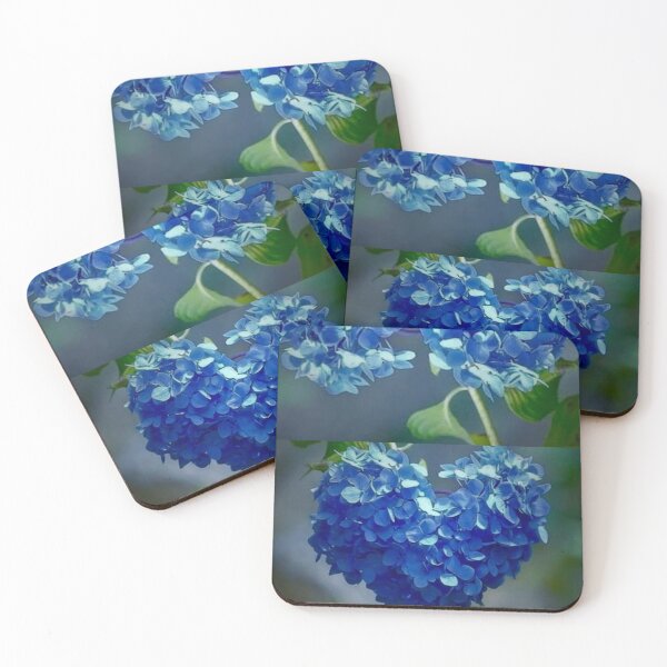 Item preview, Blue Hydrangea Heartshaped  By Yannis Lobaina  designed and sold by Yannis Lobaina Art .