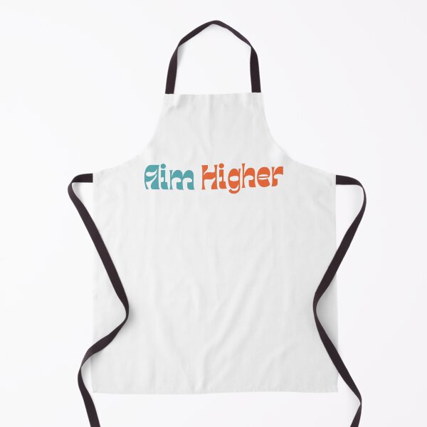 Item preview, Aim Higher. Retro Typography Motivational and Inspirational Quote designed and sold by That Cheeky Tee.