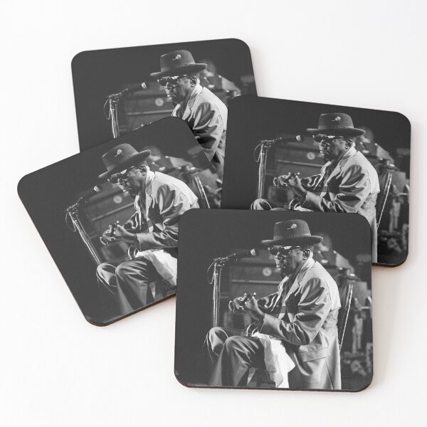 Item preview, John Lee Hooker - BW Photograph designed and sold by ConcertImages.