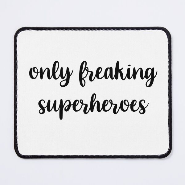 Item preview, only freaking superheroes amelia shepherd designed and sold by colorsofmarion.