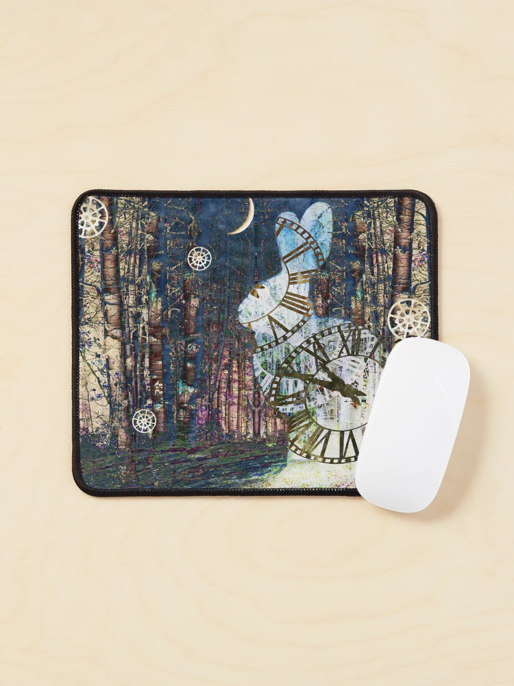 Thumbnail 1 of 5, Mouse Pad, White Rabbit designed and sold by Robert Ball.