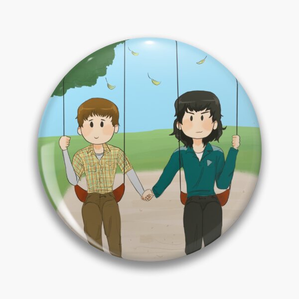 Item preview, Byler "swings" sticker designed and sold by SCENIC-SUNSETS.