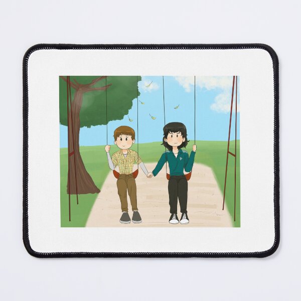 Item preview, Byler "swings" sticker designed and sold by SCENIC-SUNSETS.