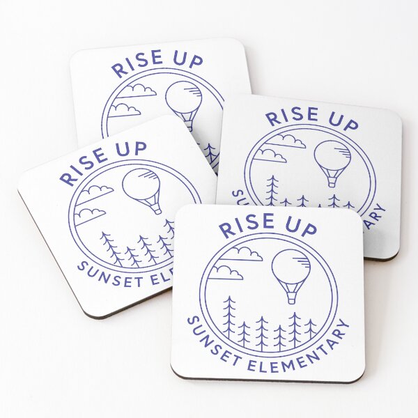 Artikelvorschau, Sunset Elementary Rise Up entworfen und verkauft von Deep End Design.