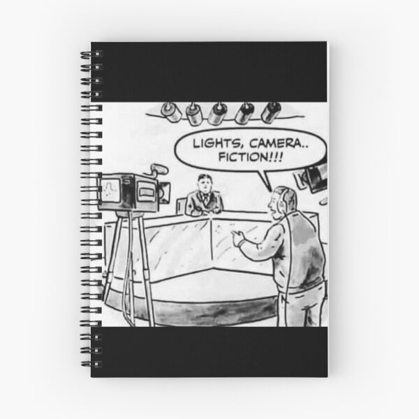 Item preview, LIGHTS CAMERA FICTION designed and sold by memetee107.