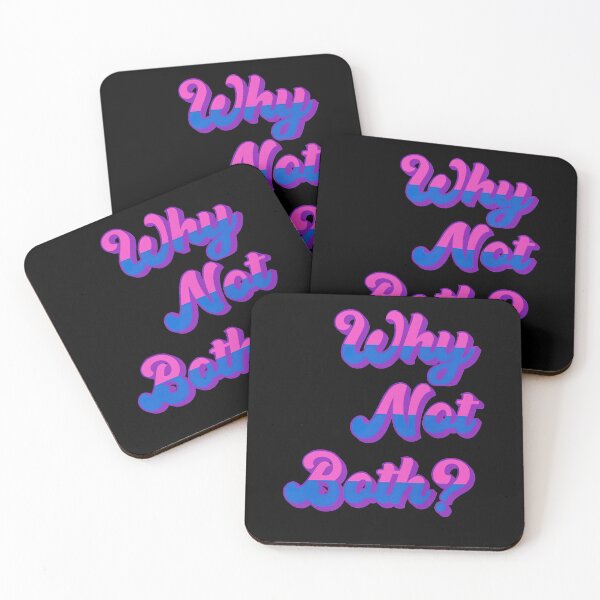 Item preview, LGBTQ Bisexual Pride Bi-Furious Why Not Both designed and sold by theresamorelli.
