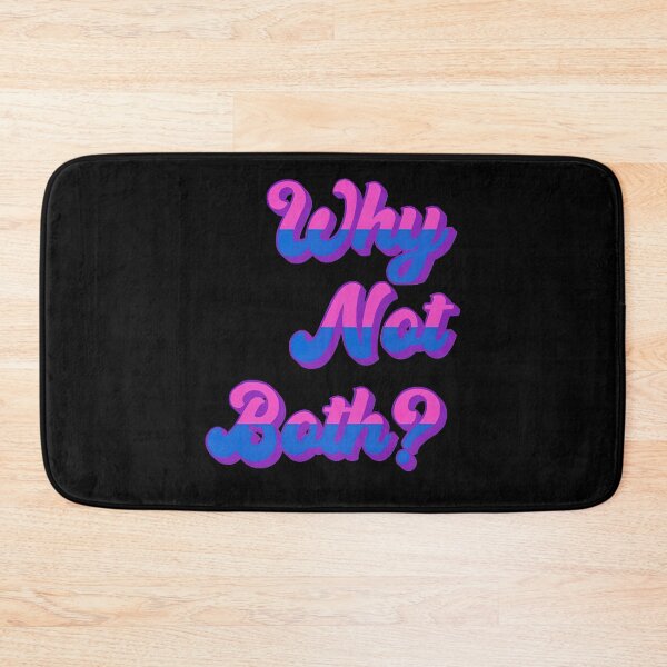 Item preview, LGBTQ Bisexual Pride Bi-Furious Why Not Both designed and sold by theresamorelli.