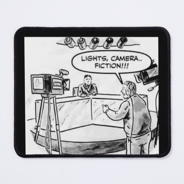 Item preview, LIGHTS CAMERA FICTION designed and sold by memetee107.