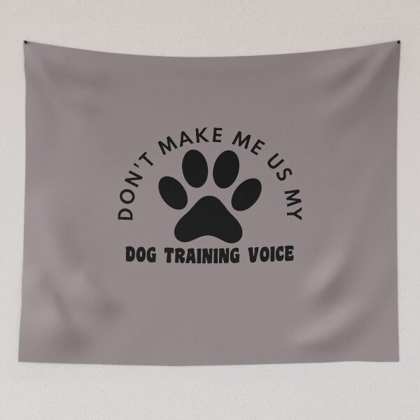 Item preview, dog meme,dont make me use my dog training voice funny dogs quotes for dog lover designed and sold by randomdogshirt.