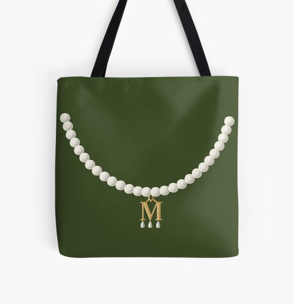 Personalised Chain Monogram Canvas Tote Bag