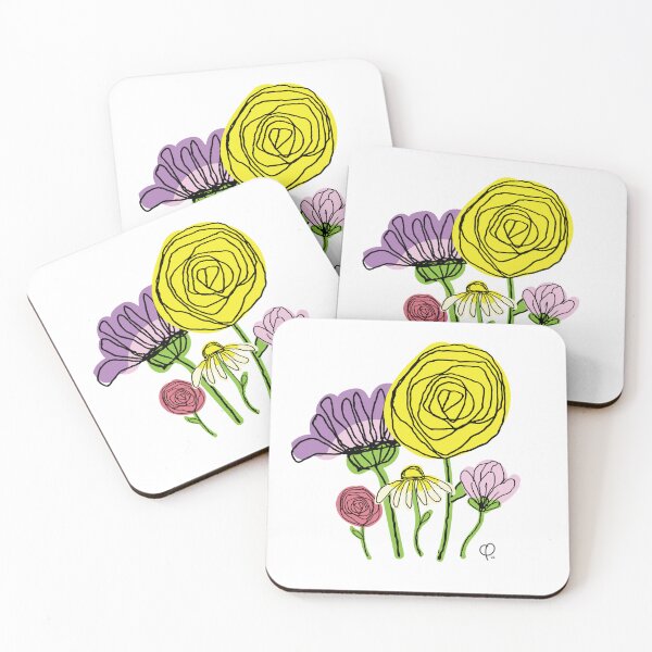 Item preview, Tossed Florals designed and sold by CDS-AbstractArt.