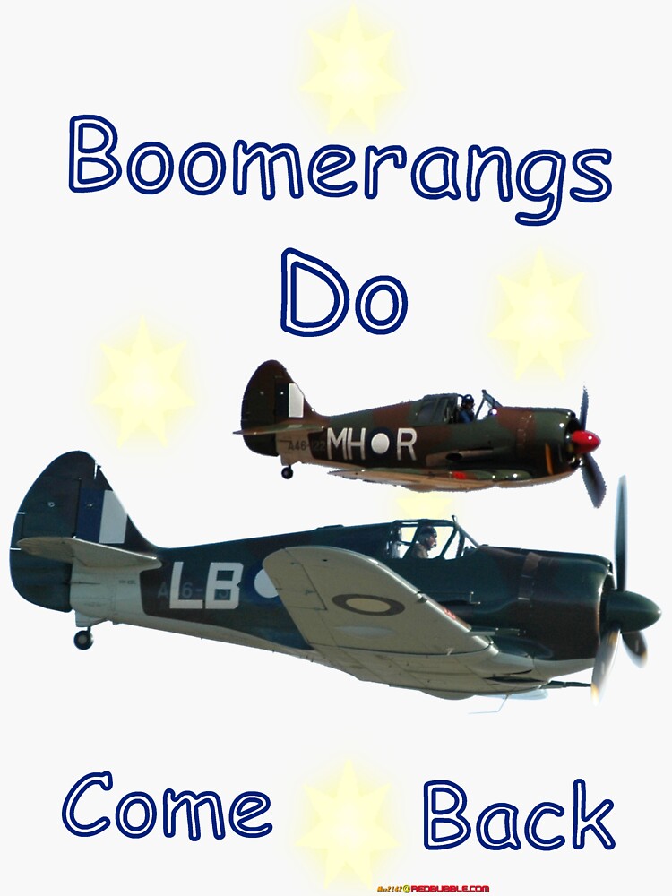 "Southern Cross Design Boomerangs Do Come Back" Sticker for Sale by